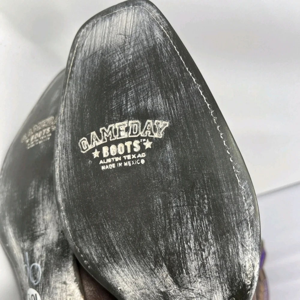 TCU Horned Frogs Men's Board Room Gameday Boots SZ 15